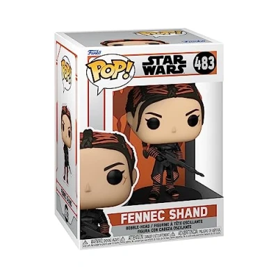 Imagen de Funko Pop! Star Wars: The Mandalorian Fennec Shand Figura de Vinilo Coleccionable Idea Regalo Mercancia Oficial Juguetes para Niños y Adultos TV Fans Muñeco Coleccionistas