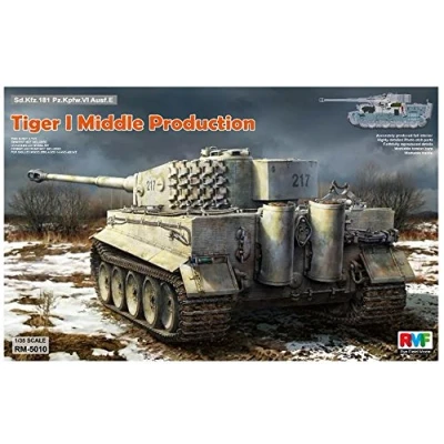 Imagen de Rye Field Model RM de 5010 Maqueta Tiger I Middle Production Full Interior
