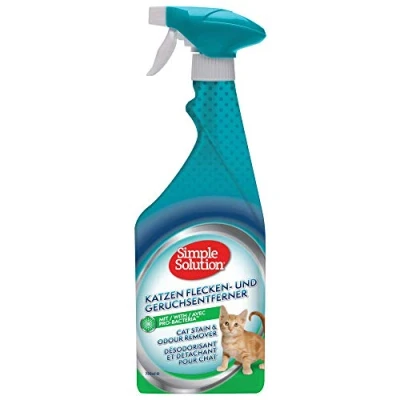 Imagen de Simple Solution Extreme, quitamanchas y antiolores para mascotas, Limpiador enzimático con un poder de limpieza 3X Pro Bacteria 750ml