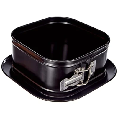 Imagen de Ibili Desmontable Cuadrado con Base Extra 17, Stainless Steel, Negro, Centimeters