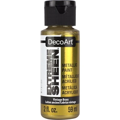 Imagen de Deco Art Americana Brass Tarro de Pintura con Brillo Extremo, acrílico, Latón Vintage, 59 ml (Paquete 1), 60