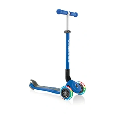 Imagen de Globber Primo Foldable Ruedas luminosas (plegables, talla única), color azul marino