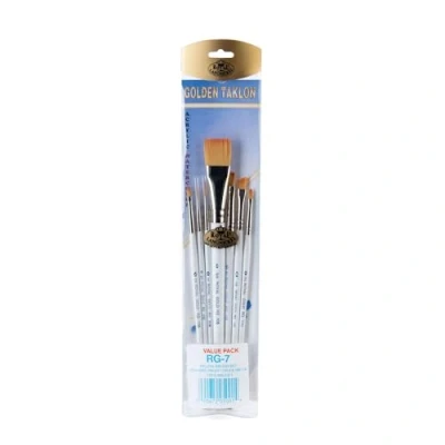 Imagen de Royal &amp; Langnickel RSET RG7 Set de brochas especialidad Gold (7 piezas)