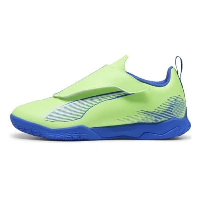 Imagen de Puma Ultra 5 PLAY IT JR Unisex Botas de fútbol sin tacos para niños, Talla: 31, Fizzy apple/white/bluemazing Zapatos
