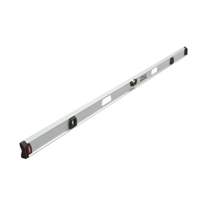 Imagen de STANLEY FATMAX Nivel Magnético 200cm, Aluminio Resistente y Ligero, 3 Burbujas de Visibilidad, Precisión +/ 0,5mm, Regla Integrada, Extremos Protegidos, 1 43 558
