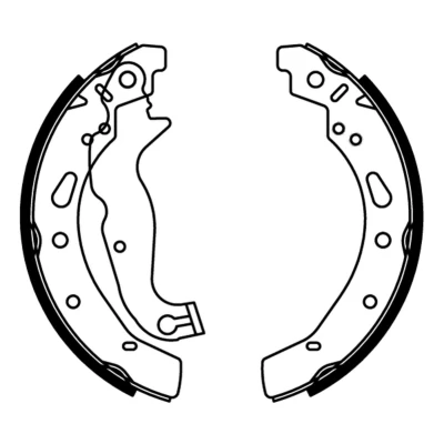 Imagen de ABE C0G055ABE Zapatas de Freno Eje trasero 200 32 FORD: FIESTA 6, KA+ Hatchback, MAZDA: 2 Hatchback