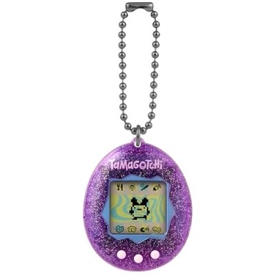 Imagen de Bandai Tamagotchi Original Color Collection Purple Animal electrónico Virtual Juguete Interactivo en Italiano Violeta para niños a Partir de 8 años 46011