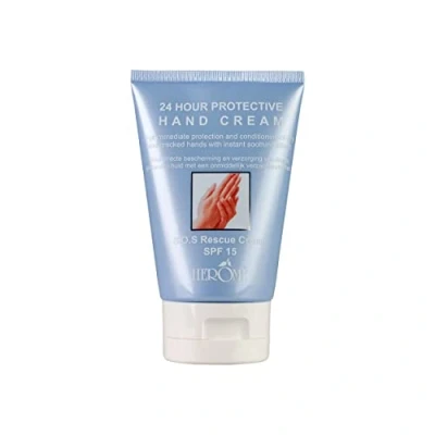 Imagen de Herome Crema de Manos Protectora 24 Horas, 80ml para Secas, con SPF15, Piel Suave y Aterciopelada, Protege e Hidrata
