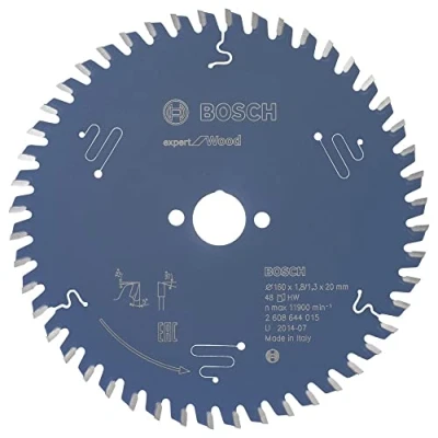 Imagen de Bosch Professional 2608644015 Disco de sierra circular CSB Expert madera: 160x20x48D
