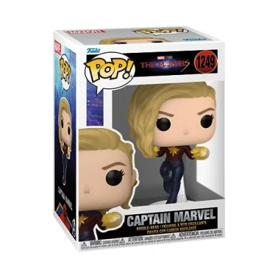 Imagen de Figura Funko Pop! The Marvels: Captain Marvel, Vinilo, 9.5 cm, Multicolor