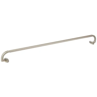 Imagen de Amazon Basics Barra de cortina oscurecimiento, 71 a 122 cm, Níquel