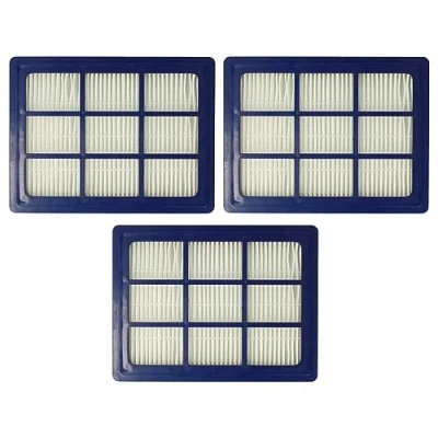 Imagen de vhbw Set de 3x filtros compatible con Nilfisk VP300 HEPA, eco, EU1, EU2 aspiradora Filtro HEPA antialérgico