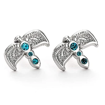 Imagen de Pendientes oficiales de Harry Potter Diadem The Carat Shop, talla única, Zinc, No es una piedra preciosa