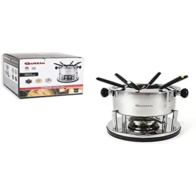 Imagen de Quttin Fondue Multiusos 2L. 6 Personas, Acero Inoxidable, Multicolor