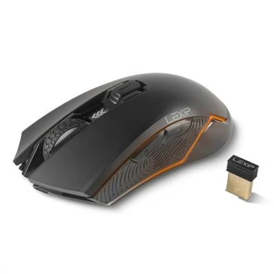 Imagen de Lexip AR18 Aero Speed Ratón para Videojuegos, Color Negro