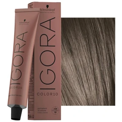 Imagen de Schwarzkopf Professional Igora Color10 Coloración permanente 60 ml 7 12 Medium Blonde Cendre Ash