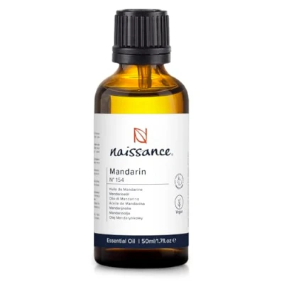 Imagen de Naissance Aceite Esencial de Mandarina (No. 154) 50ml Puro, Natural &amp; No Diluido Para Quemador, Humificador, Aromaterapia, Difusor, Masajes Velas, Jabon, Baño