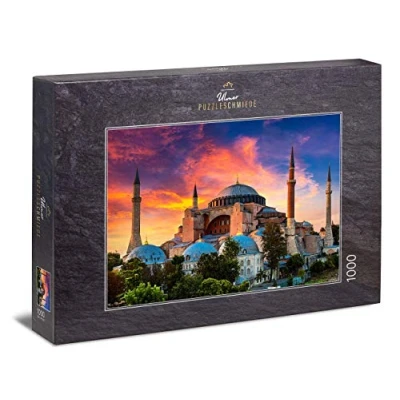 Imagen de Ulmer Puzzleschmiede Puzzle Estambul: de 1000 Piezas Hagia Sophia, Estambul, Turquía