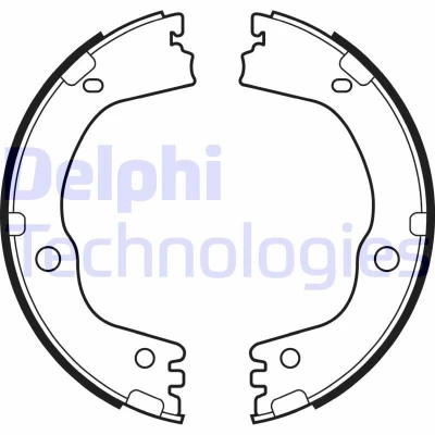 Imagen de DELPHI LS2081 Zapatas de Freno Mano HYUNDAI: Tucson, ix35, KIA: Sportage IV, SORENTO 2