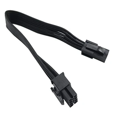 Imagen de (Paquete de 2) COMeap ATX 4 Pines a CPU la Placa Base 8 Convertidor Adaptador Extensión Cable para Fuente alimentación con Puerto 9,5 Pulgadas (24 cm)