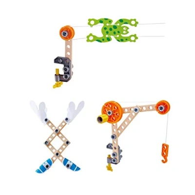 Imagen de IBILI Hape E3030 Junior Inventor Three Experiment Kit, Wooden Play Set for Children Aged Four and Up
