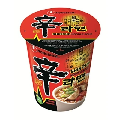 Imagen de Nong Shim Shin Cup Noodle Soup 12 Cups