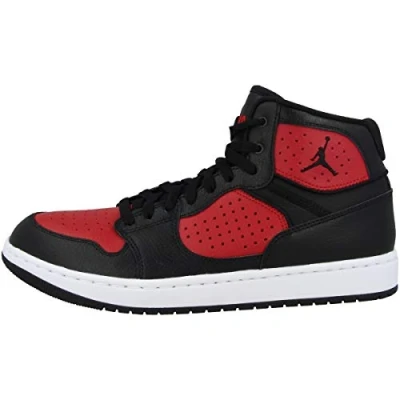Imagen de Nike Jordan Access, Zapatillas de Atletismo Hombre, Multicolor (Black/Gym Red/White 006), 45.5 EU