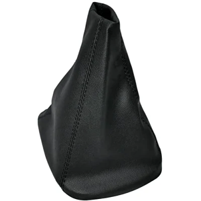 Imagen de AERZETIX C57850 Funda para palanca de cambios compatible con Peugeot 207 2006 a 2012 color: negro en piel sintética