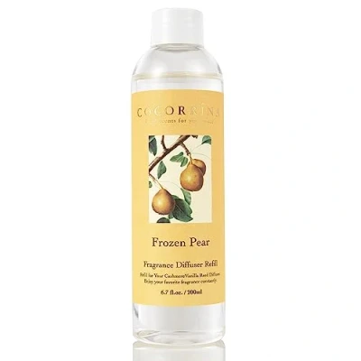 Imagen de Cocorrína Reed Diffuser Refill FORZEN Pear Pera Helada 200ml Aceite Perfumado para Difusor Carrizo Fragancia de Hogar Dormitorio, Baño Oficina Decoración