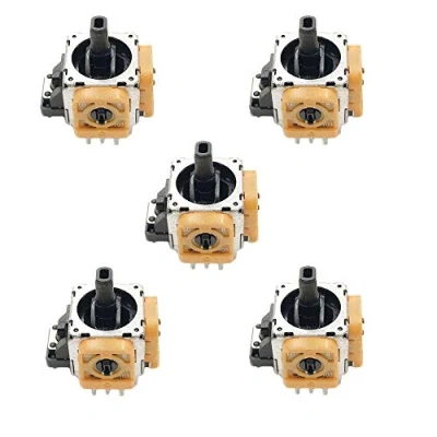 Imagen de ZkeeShop 5Pcs Replacement Analog Joystick 3D Thumb Stick Sensor Module Compatible for Playstation 4 PS4 Controller Repair Parts