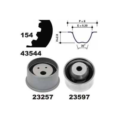 Imagen de MAPCO 23544 Kit de correa distribución 154 MITSUBISHI: Montero iO, Space Star, Carisma Hatchback, VOLVO: V40 Familiar, S40 I