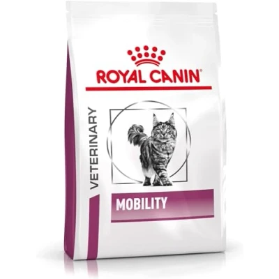 Imagen de Royal Canin Veterinary Mobility 4 kg Croquetas para Gatos Alimento Completo apoyar la función Articular con extracto de mejillón Verde y EPA+DHA