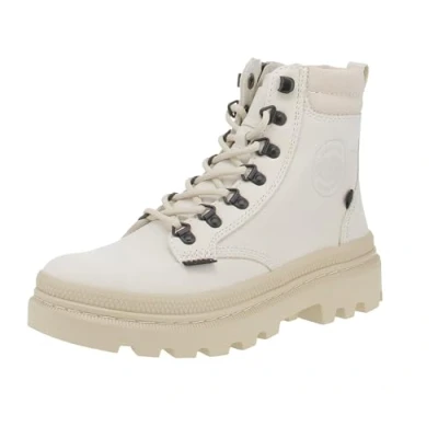 Imagen de Palladium Pallatrooper Hkr Nbk, Boots Mujer, Blanco, 36 EU