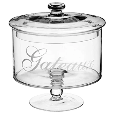 Imagen de 5five tarro de cristal para caramelos con soporte 1,8l