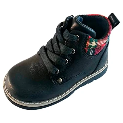 Imagen de Chicco, Botas Niño con Cierre Lateral y Cordones, Botines Cómodos, Flexibles Transpirables, Ideales para Otoño e Invierno, Zapatos Chico