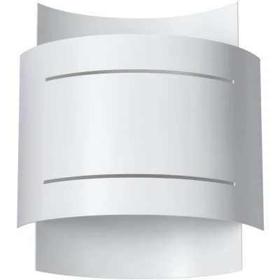 Imagen de SOLLUX lighting Aplique Acero Liso Diseño Elegante Minimalista Moderno para Dormitorio Salón Estilo Futurista Una Fuente de Luz GU9 A++ E 21/8,5/23 cm