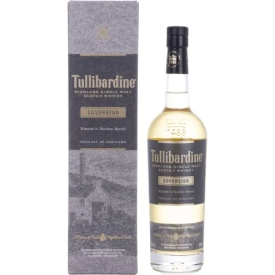 Imagen de Tullibardine SOVEREIGN Highland Single Malt Scotch Whisky 43% Vol. 0,7l in Giftbox
