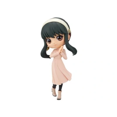 Imagen de Banpresto BP88566P Q Posket Yor Forger Figura, Spyxfamily, Going out Ver. 14 cm, Multicolor