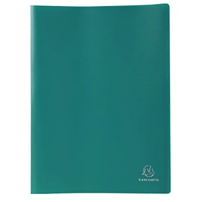Imagen de Exacompta 8563E Carpeta de 60 fundas PVC, A4, color verde