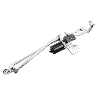 Imagen de VAICO V24 1725 Varillaje de Limpiaparabrisas para vehíc. con volante a la izquierda delante electromotor Original calidad