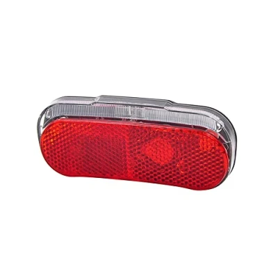 Imagen de Fischer Dynamo Led rückleuchte Gepäckträger Standlicht, Luz Trasera Con Para Portaequipajes Unisex Adulto, Rojo (Red), Talla Única