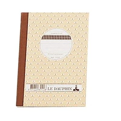 Imagen de Le Dauphin 1112 Cuadernos de papel autocopiativo (10 unidades, 50 páginas dobles, cuadriculado, 210 x 148 mm)
