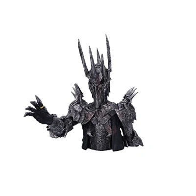 Imagen de Nemesis Now Busto de Sauron con Licencia Oficial del señor los Anillos, Plata, 39 cm
