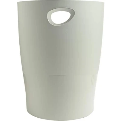 Imagen de Papelera plastico exacompta ecoblack gris 15 litros