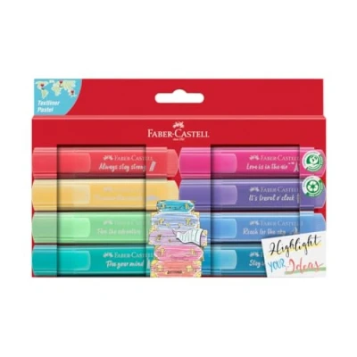 Imagen de Faber Castell 254626 Resaltador TL 46, Pastell Promo, 8 unidades, 1 unidad