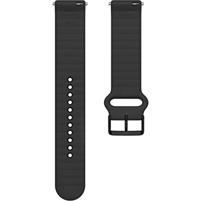 Imagen de Polar Wristband (Compatible with Unite, Ignite and Pacer Series) Pulsera de 20 mm, Unisex Adulto, Negro, S L, 20mm