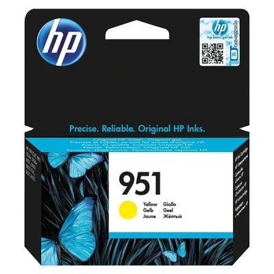 Imagen de Cartucho De Tinta Amarillo Hp 951 Cn052ae