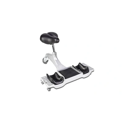 Imagen de RUBI Asiento Ergonómico Profesional SR 1 con Ruedas Equipamiento de Seguridad Protección Rodilleras Substituibles Chasis Aluminio, Alta Resistencia y Estabilidad