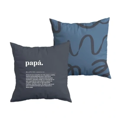 Imagen de UO Funda de Cojín Papá Eres extraordinario Decorativa 45x45cm. Suavidad y Comodidad. Material 100% algodón. Regalo Original para el Día del Padre.