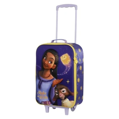 Imagen de Karactermania WISH STAR SOFT 3D Trolley para niños, Talla: One Size, Lila